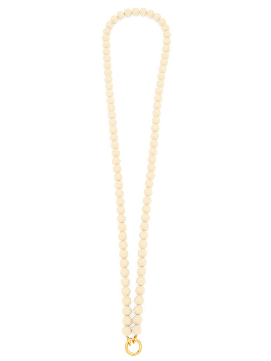 ZENZII Jewelry - Wholesale Beaded/Pearl Necklace - Matte Resin Beaded Crossbody Phone Lanyard23