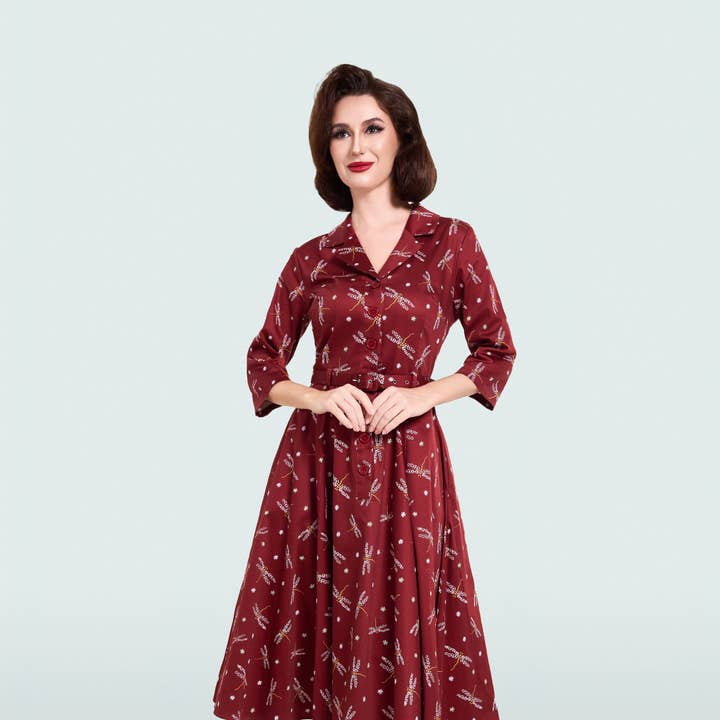 Christine Dragronfly Flared Dress 3/4 and other Purchase Wholesale boite à dragée. Free Returns & Net 60 Terms on Faire trending on Faire.