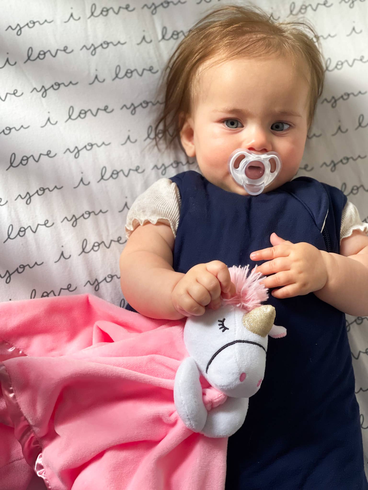 Yikes Twins - Wholesale Security/Cuddle Blanket - Baby - Unicorn Lovey security blanket for travel and bedtime9