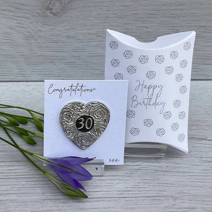 Compton & Clarke - Wholesale Keepsake Coin/Token - 30th Birthday Token