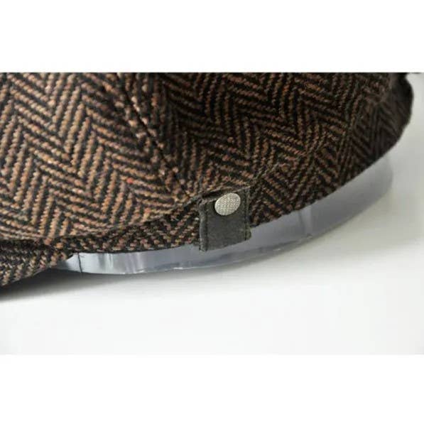 Syrrios Gifts LLC - Wholesale Newsboy/Schoolboy Hat - Men's - Peaky Blinders Hat Newsboy Flat Cap Herringbone Baker Boy7