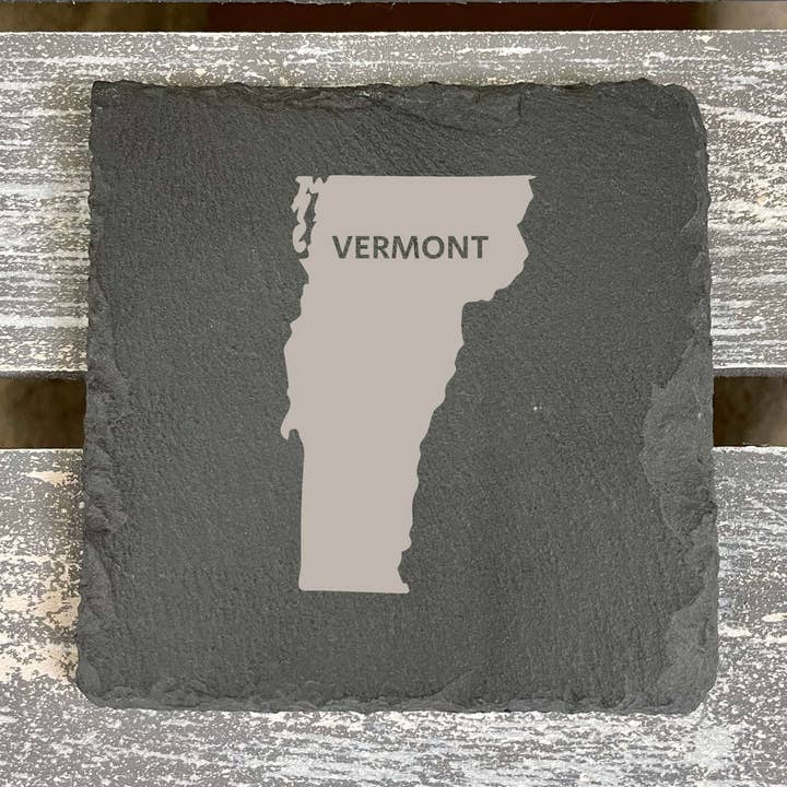 Vermont skifferunderlägg, 16 designalternativ för wholesale av Beach, Cats & Wine