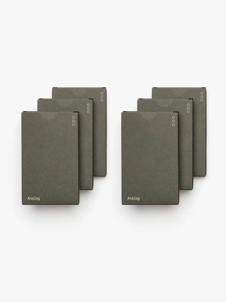 Analog Cards (6-Pack) for wholesale by UGMONK