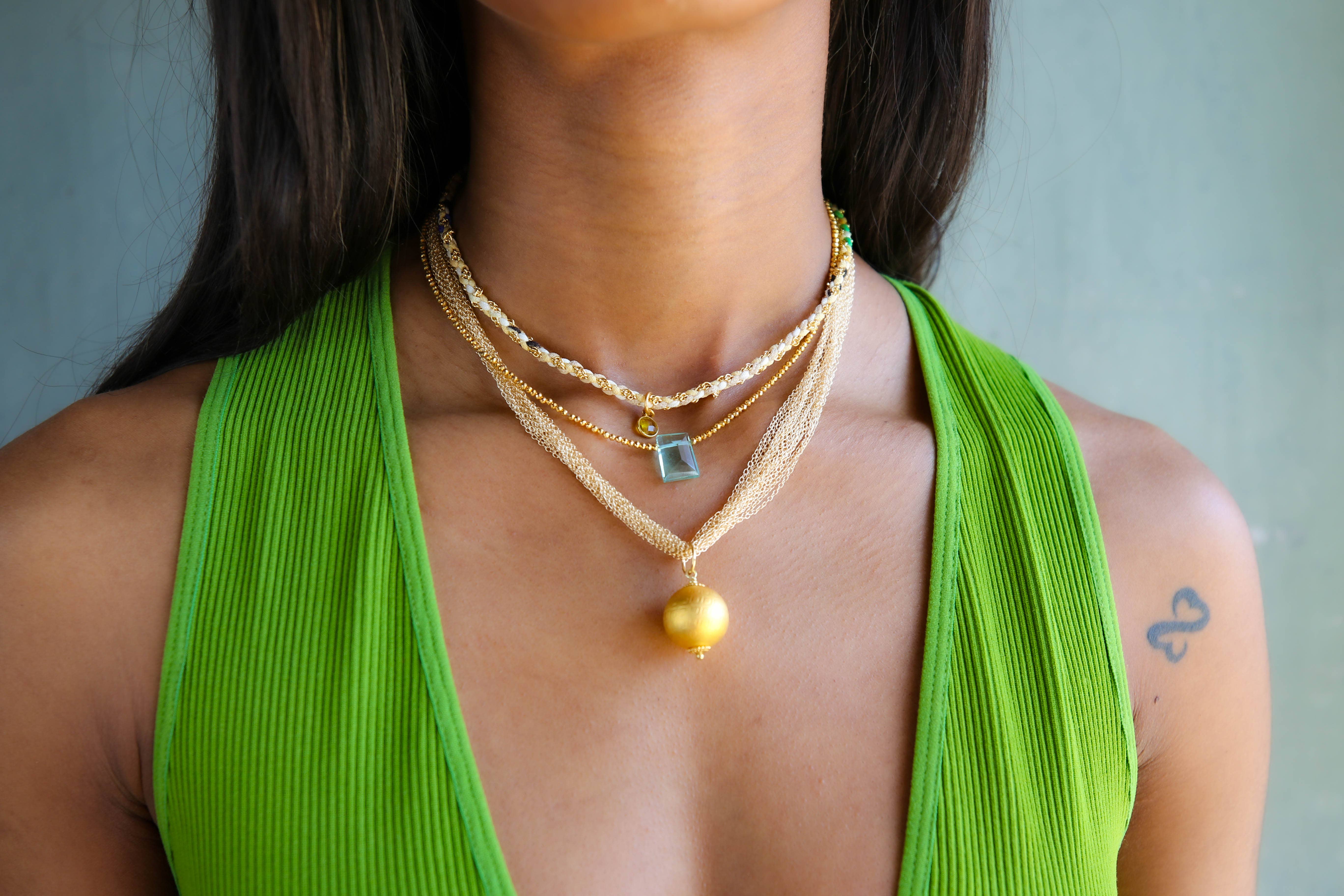 Catherine Page Jewelry - Wholesale Pendant/Charm Necklace - Halo Pearl Pendant Necklace3