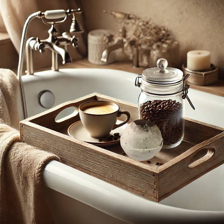 Orglamix - Vente Bombe de bain/poudre effervescente pour le bain - Bombe de bain au café | Pour la cellulite, les poches et les ballonnements, pour un effet terne3