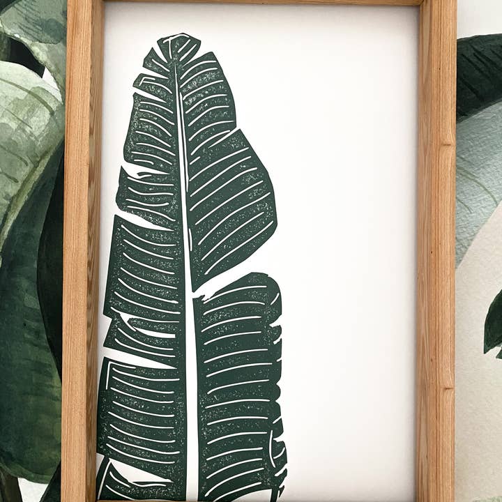 Banana Leaf Wall Art (More Colors) for wholesale by Southern Mesa Trading Co.
