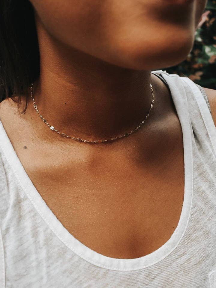 Collier Lisa pour la vente par Stamped and Finch