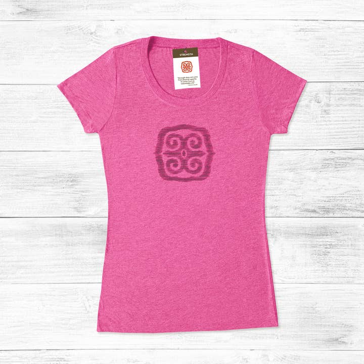 Strength Women's Pink T-Shirt for wholesale by 3Realms