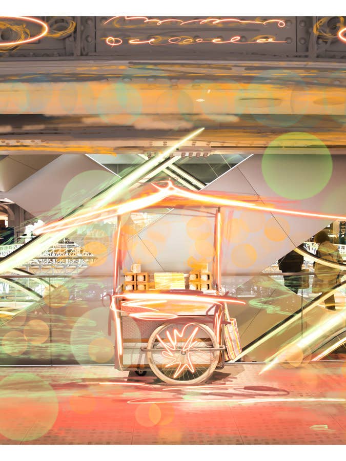 Sophia Rein - Nata per essere bella Samaritaine Parigi per la vendita all'ingrosso da parte di BLUE SHAKER