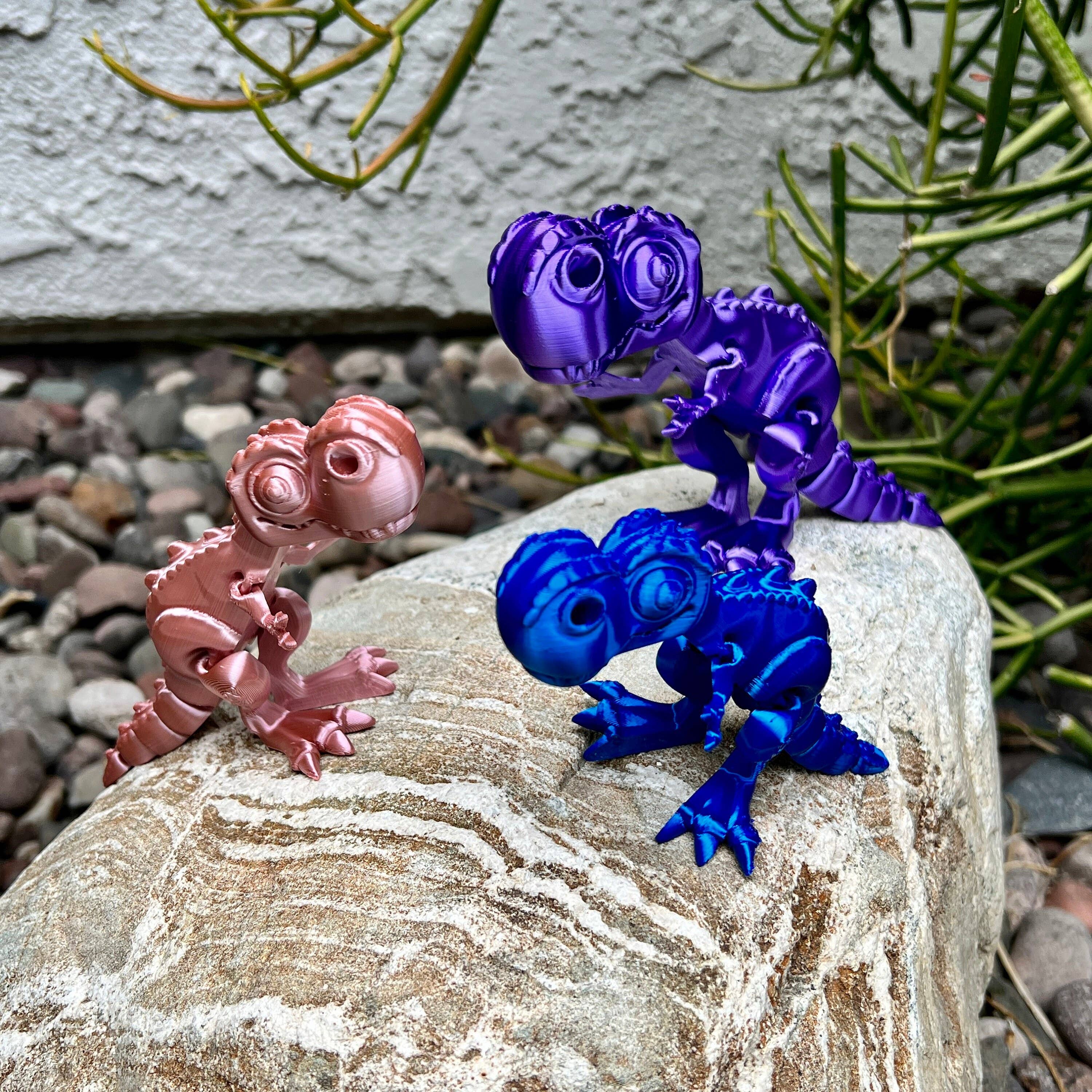 NumanPrints – Brinquedo Fidget - Crianças por atacado – Flexi T-Rex Articulado Brinquedo Oferta de Aniversário Flexi T-Rex8