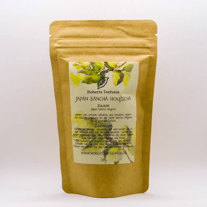 Roberts Teehaus - Wholesale Loose Tea - Japan Bancha Houjicha green tea 20 grams1