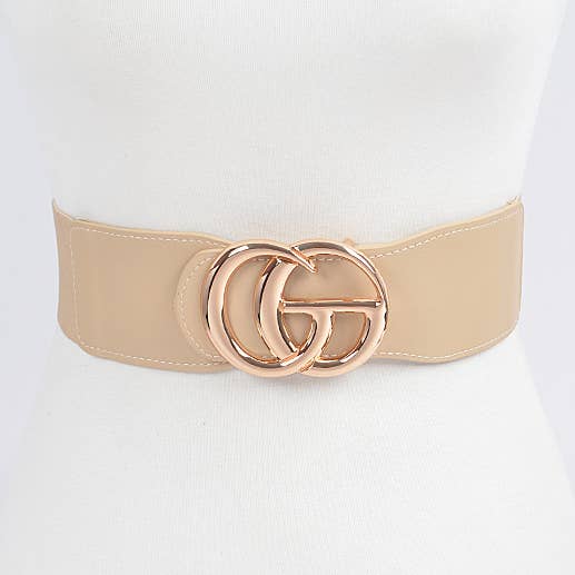 Shop Neighbors - Wholesale Belt - Women's - Faux Leather Elastic Plus Size Belt0