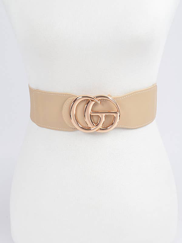 Faux Leather Elastic Plus Size Belt for wholesale by Shop Neighbors