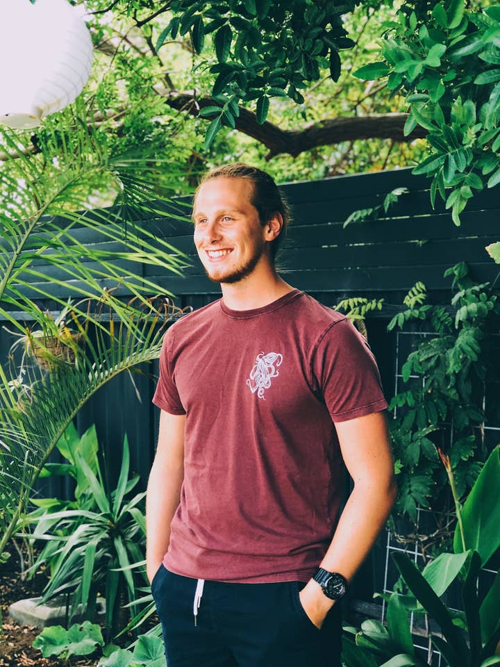 Unisex Occy Burgunderrot für den Großhandel von True Threads