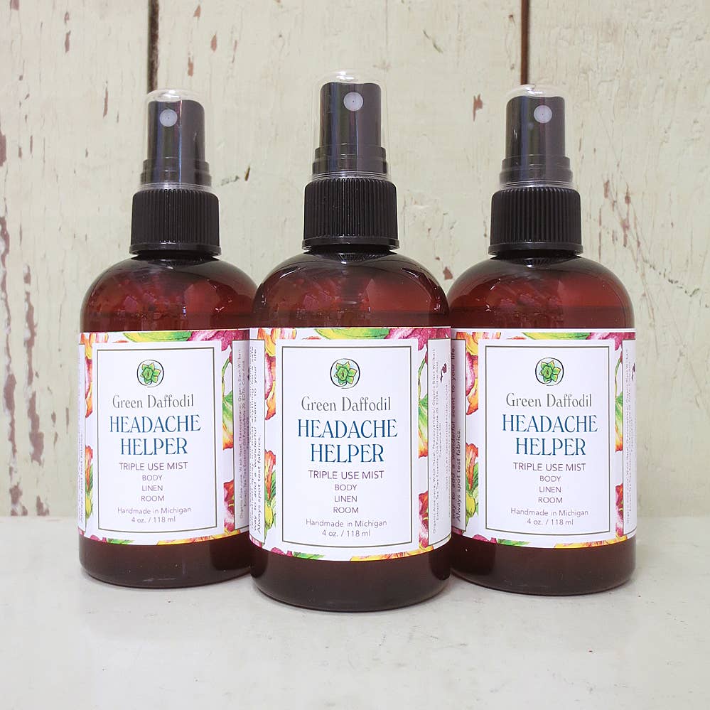 Green Daffodil Bath & Body - Wholesale Room & Linen Spray - Headache Helper Room Mist