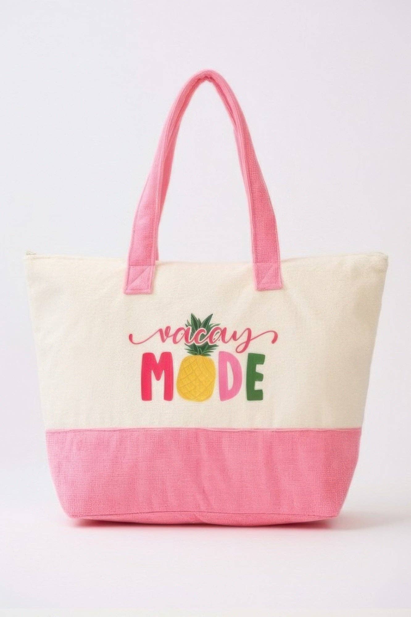 CC Wholesale Clothing - Wholesale Tote Bag - Women's - Vacay Mode Terry Tote12