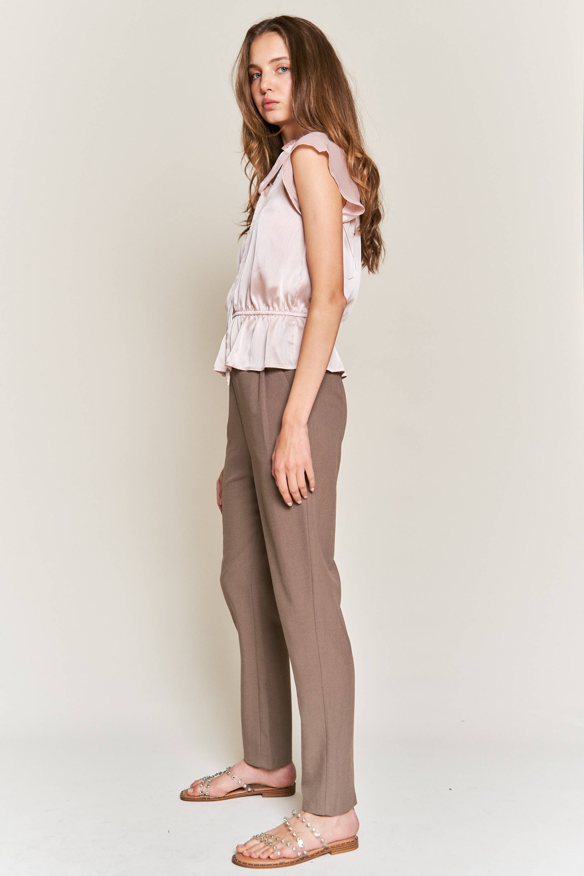 Petal Dew – wholesale Byxor - Dam – KONTOR RAKA BEN SLACKS P200019