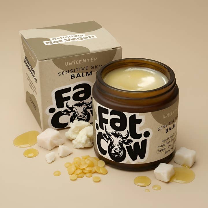 Grass-Fed Tallow Body Balm | Cold Weather Protection for wholesale by Fat Cow Skincare