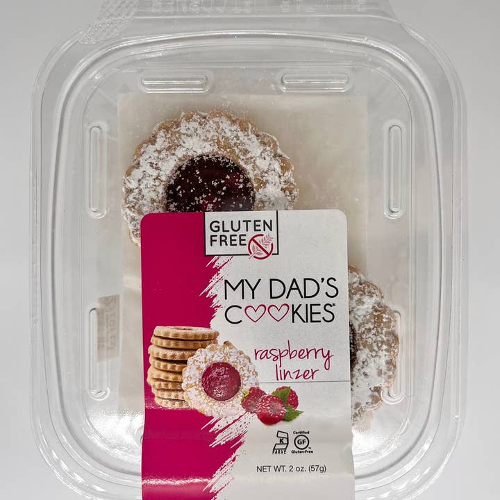 My Dad's Cookies - Wholesale Cookie - Raspberry Linzer2
