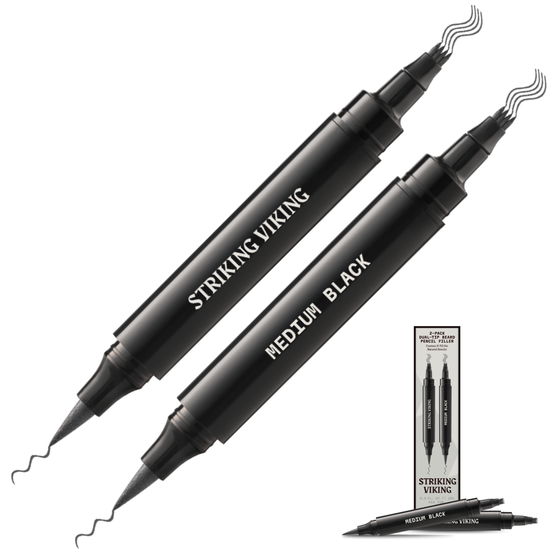 Striking Viking - Wholesale Beard Styling Product - Beard Filler Pen - Dual Tip (2-pack)3