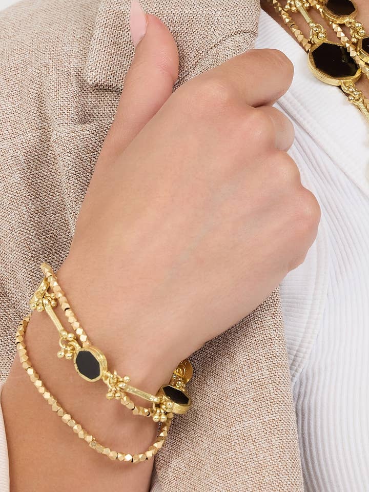 Bracelet multicouche Cerchio pour la vente par House of Tuhina, US