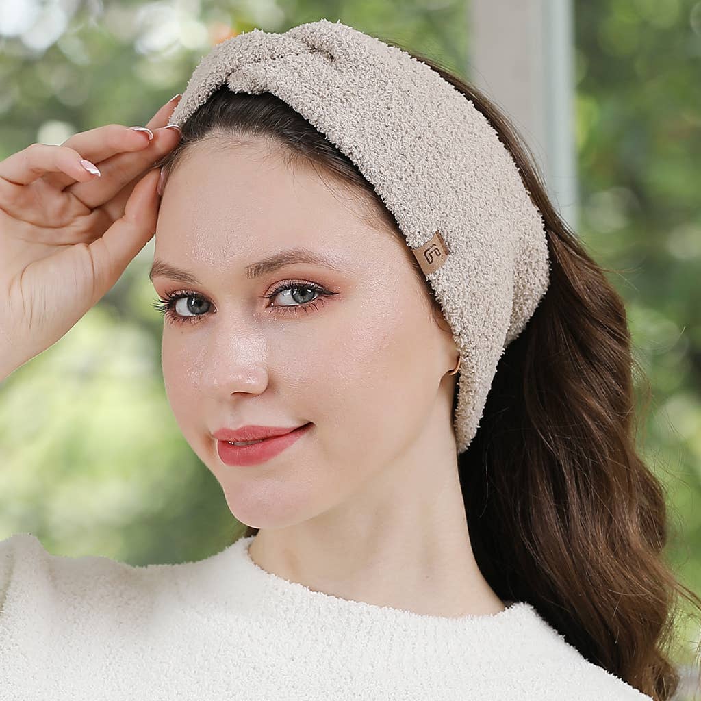 Solid Color Twist Knot Headband  for wholesale on Faire14