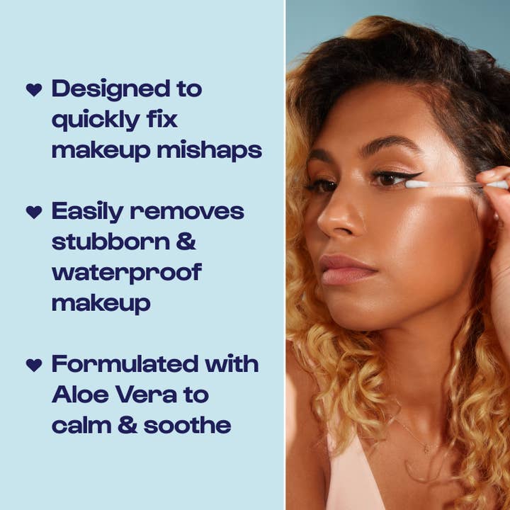 Alleyoop Makeup | Clean Beauty & Wellness - Wholesale Makeup Remover - Tip Off - Liquid-Filled Makeup Removing Swabs3
