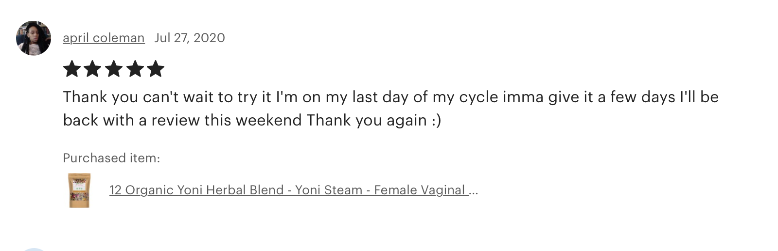 Nature's Lab - Natural Sisters - Vente Thés santé/détox - Mélange biologique de 12 herbes pour yoni - Vapeur vaginale féminine10