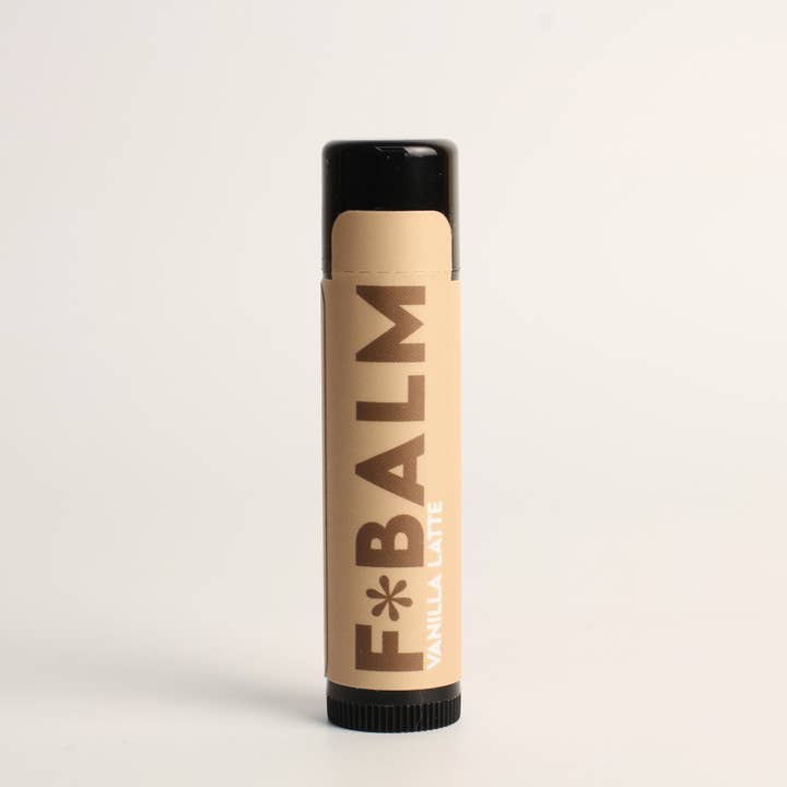The F*Balm - Wholesale Lip Balm - PATISSERIE Vanilla Latte Moisturizing Flavoured Lip Balm1