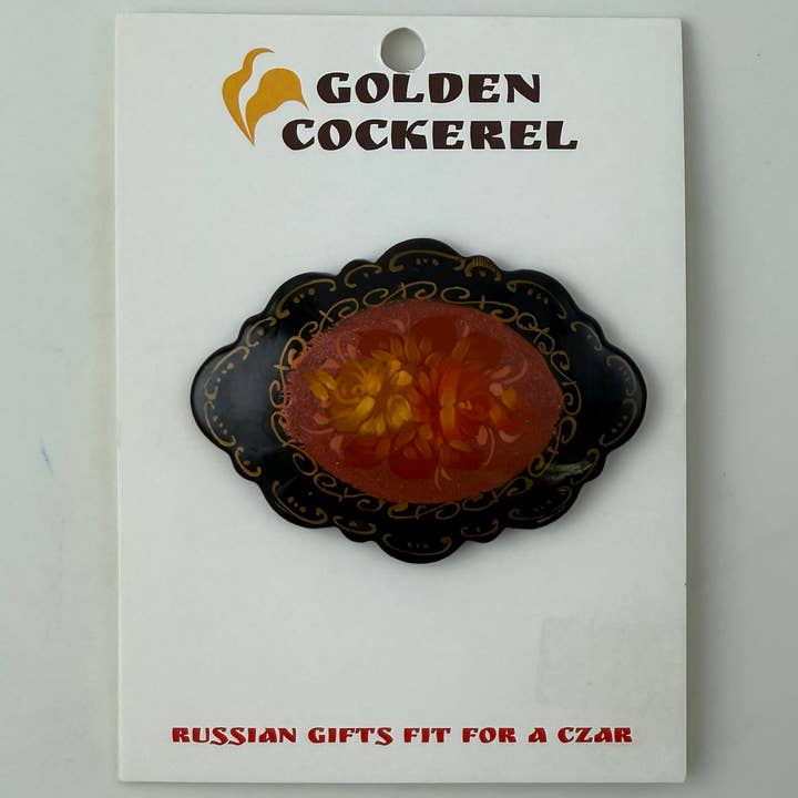 Golden Cockerel - Wholesale Brooch - Vintage Fancy Floral Brooch/Pin2