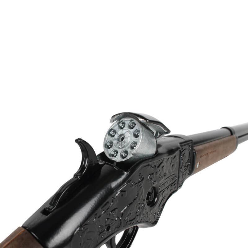 GonherCapGuns.com - Wholesale Classic Toy - Kids - Cowboy Lil Henry Lever Action Toy Cap Gun Rifle - Black2