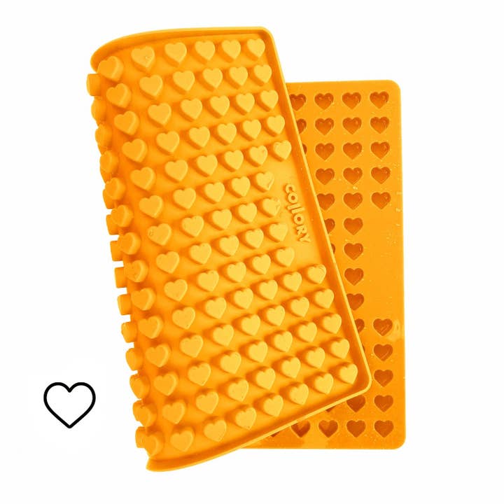 Collory – snacks e guloseimas - Cão por atacado – Tapetes de silicone para assar em formato de coração (mini e médio)17