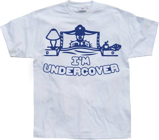 Hybris Production AB – wholesale Screen printed t-shirt – unisex – Im Undercover T-Shirt3