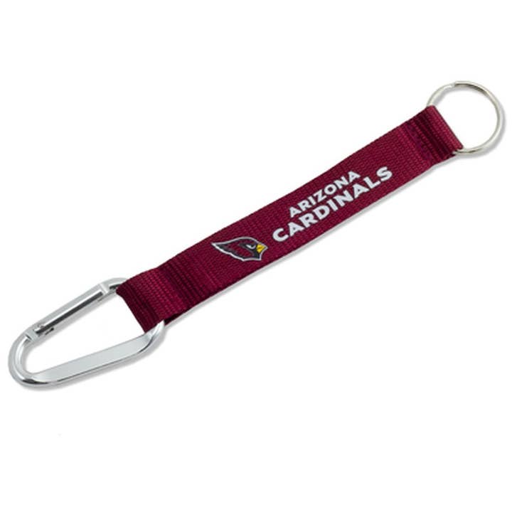 Aminco USA - Wholesale Keychain - Unisex - NFL Arizona Cardinals Carabiner Lanyard Keychain