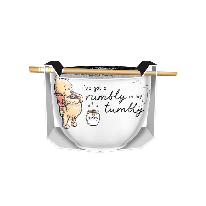 Silver Buffalo - Wholesale Bowl - Winnie the Pooh Rumbly Tumbly 20oz Ceramic Ramen Bowl
