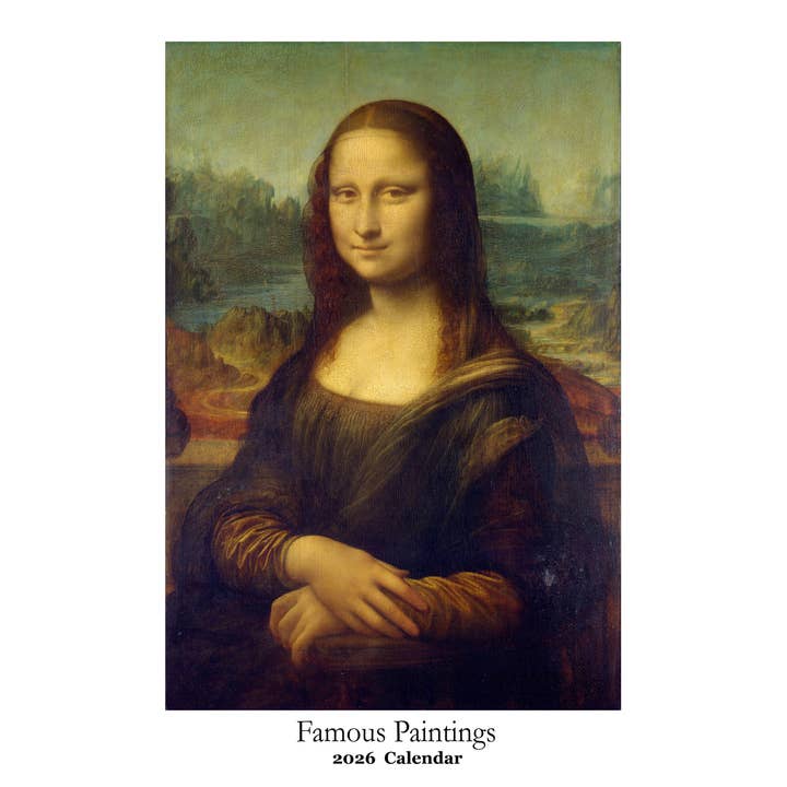 Berühmte Gemälde Überdimensionaler Kalender 2026 für den Großhandel von The Retrospect Group Collection