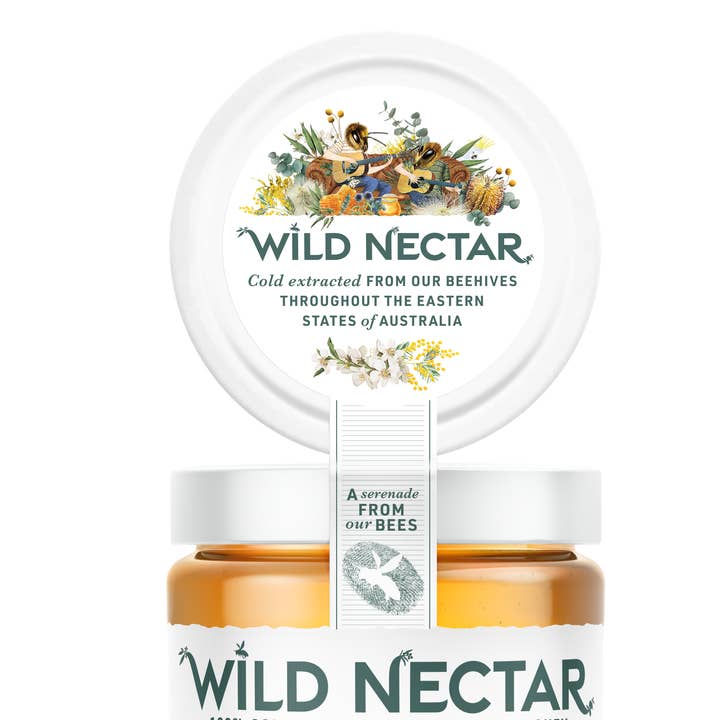 Wild Nectar Honey - Wholesale Honey - Pure Australian Honey - 450g Jar1
