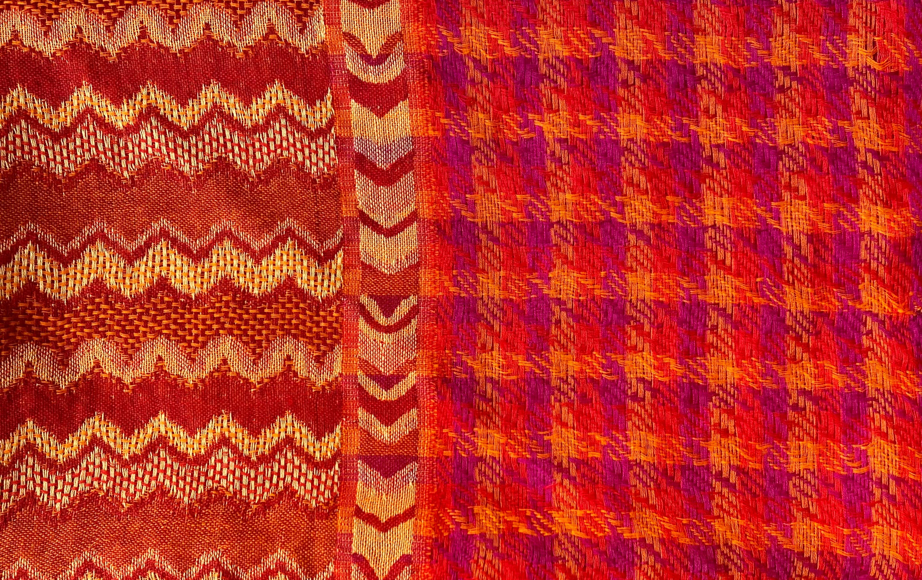 DIWALI PARIS - Vente Écharpe – unisexe - FOULARD CHENAI - 100% LAINE 3