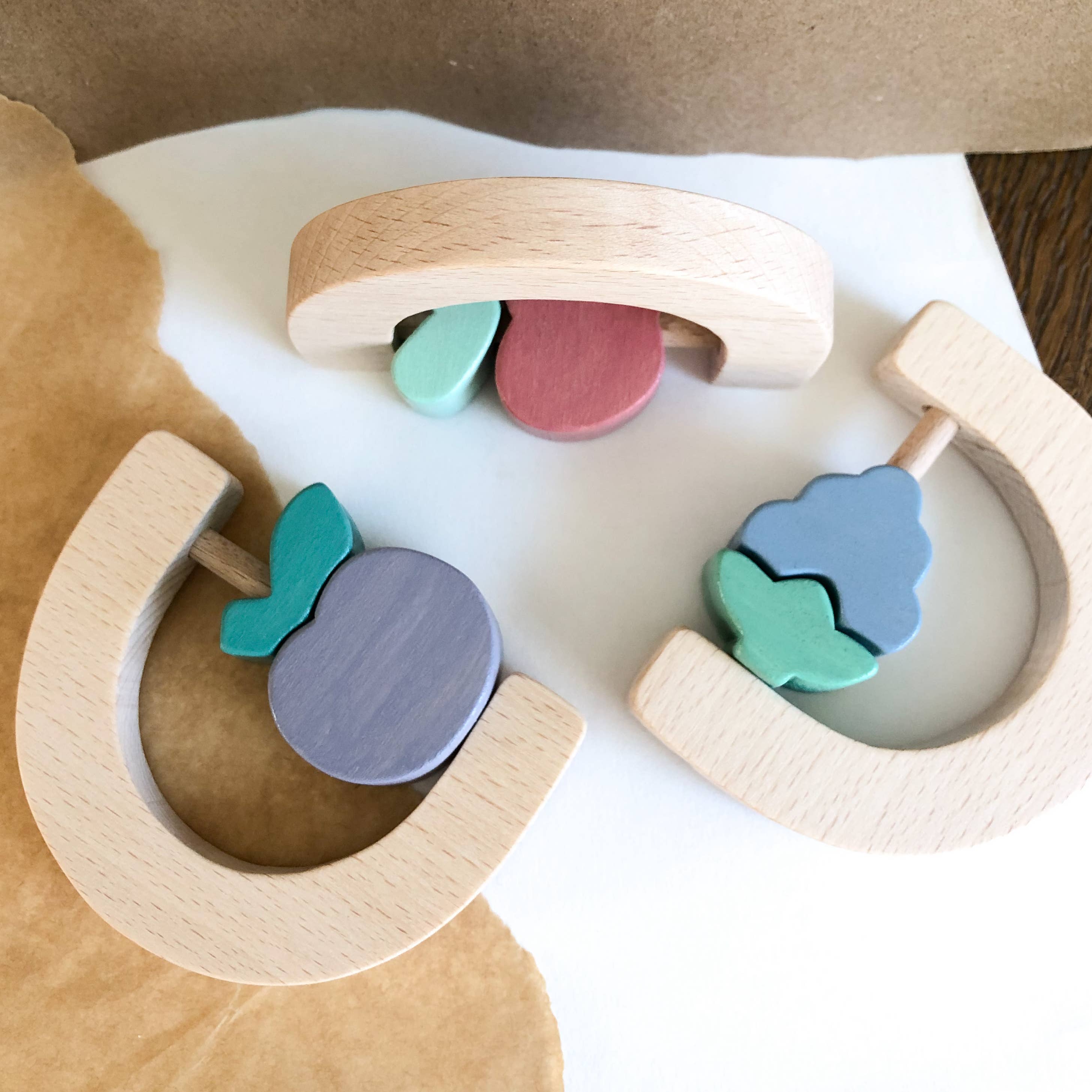 KMR Childwood - Wholesale Clutching Toy - Baby - Apple fruit rattle4