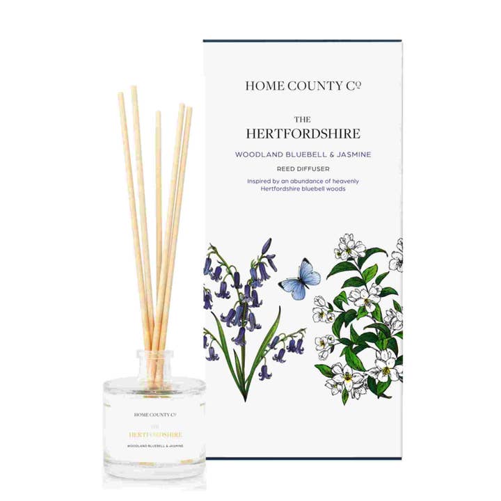 The Hertfordshire: 100ml Reed Diffuser for wholesale by Home County Co.