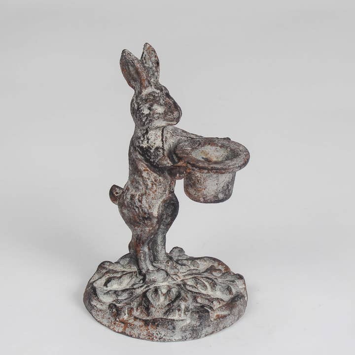 Originals International Ltd - Wholesale Candle Holder - Rabbit Candlestick Holder1