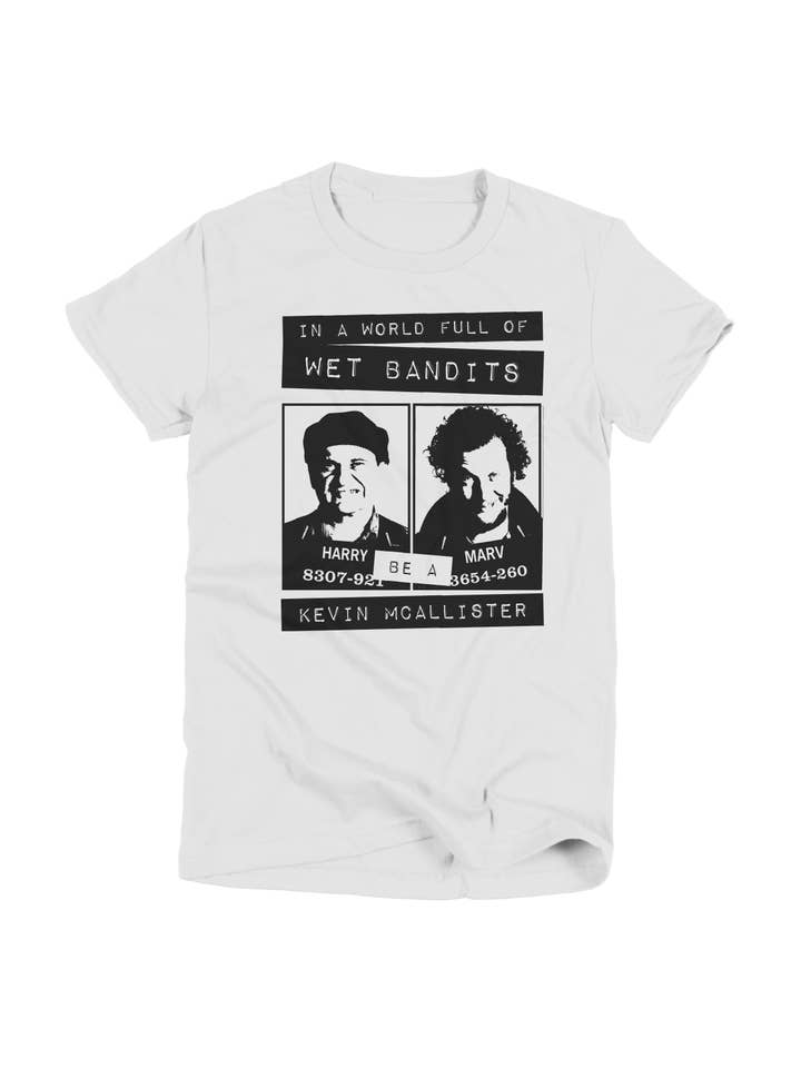 Ruby’s Rubbish - Wholesale Screen Printed T-Shirt - Women's - Be a Kevin McAllister | Seasonal T-Shirt | Ruby’s Rubbish®