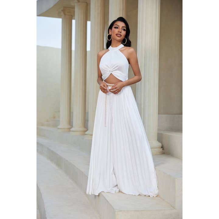 Solid Jumpsuit for wholesale by Chicways