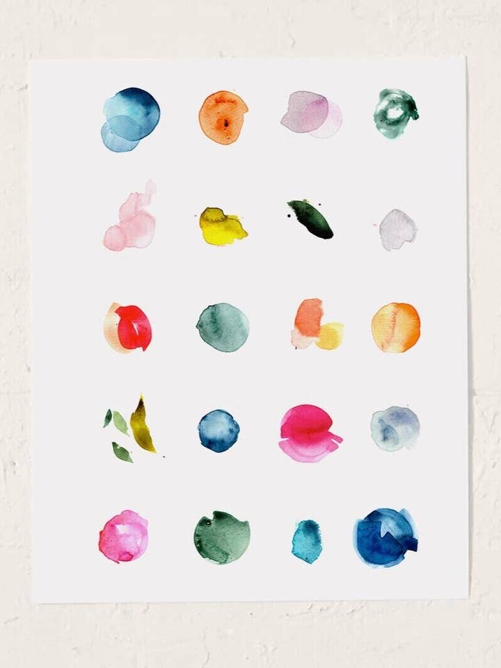 Abstract Circles for wholesale by Ashley Eisenman Art