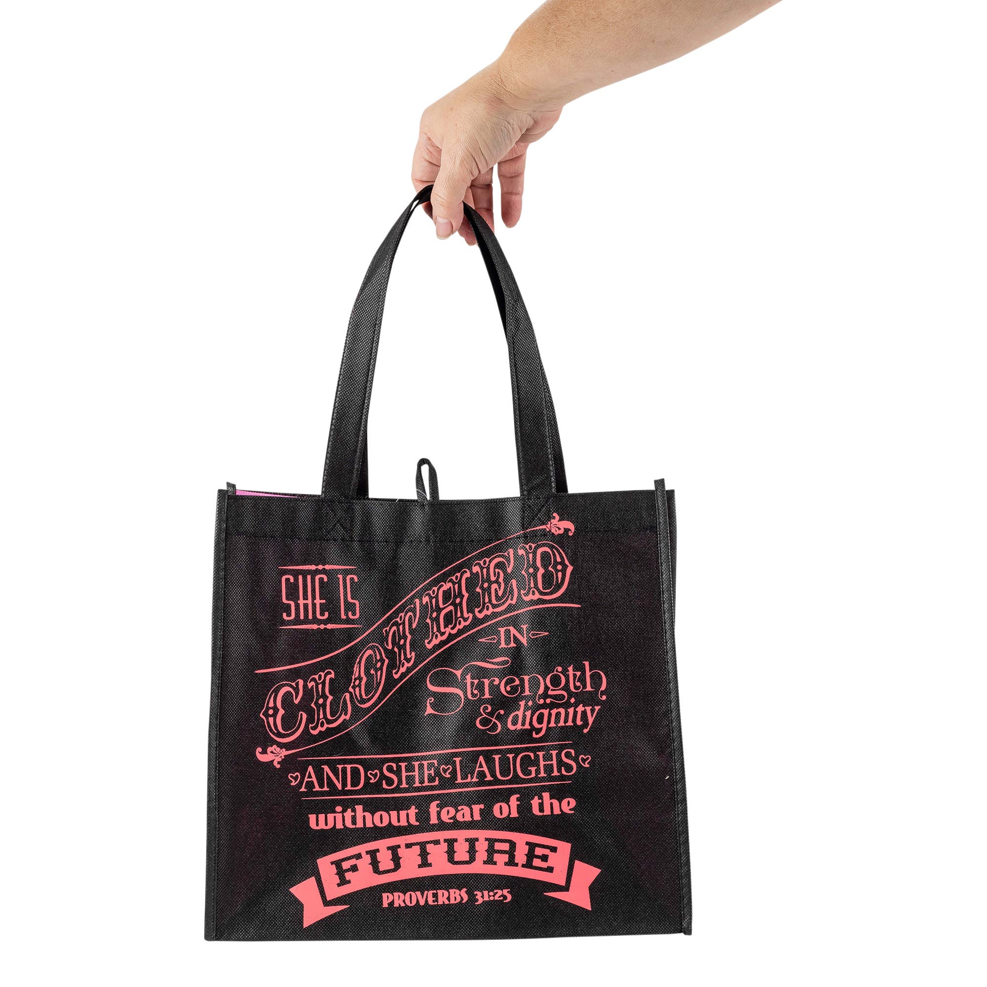 Divinity Boutique - Vente Tote bag – femme - Eco Fourre-tout : Proverbes 31 Femme4