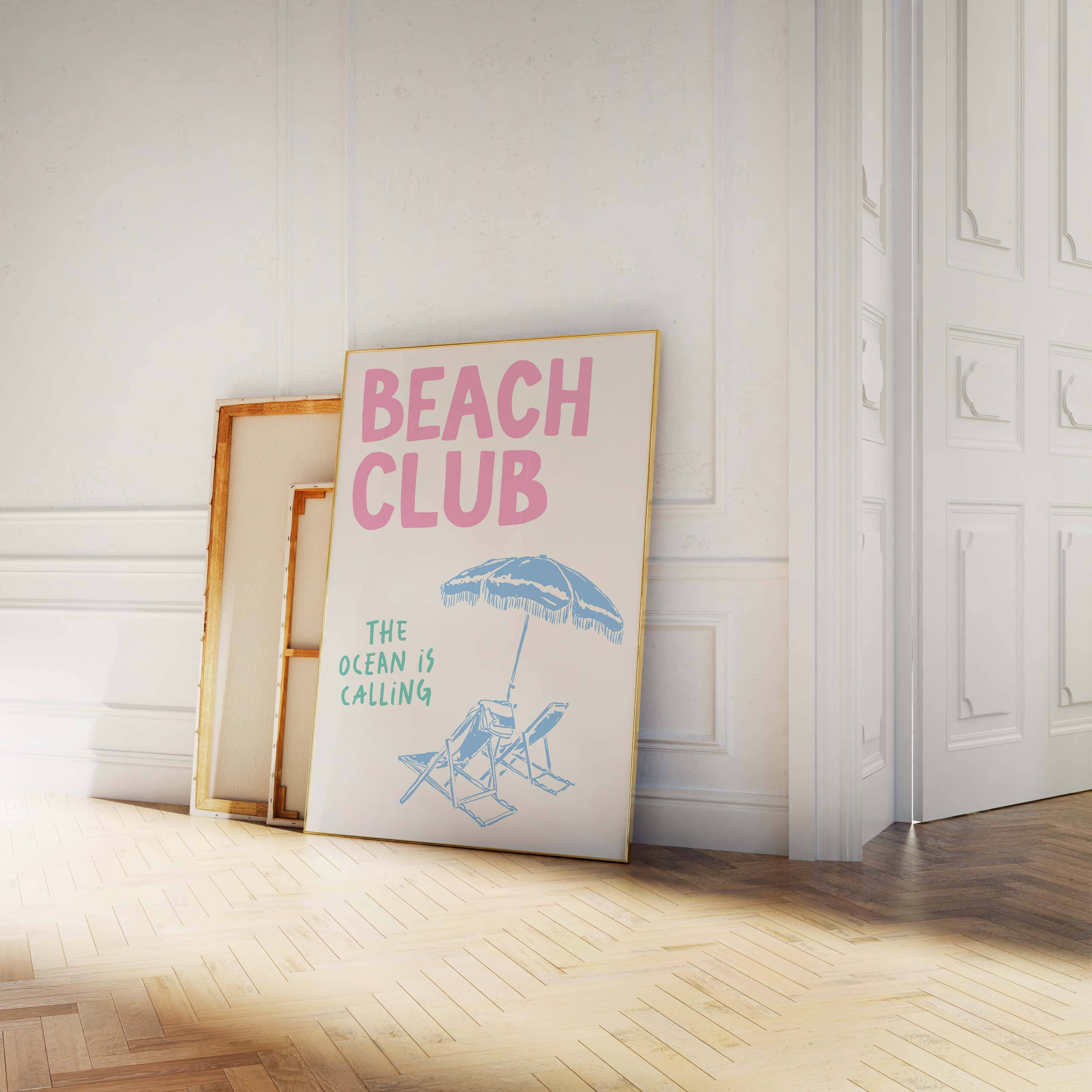 April Lane Art - Wholesale Art Print - Beach Club Print2