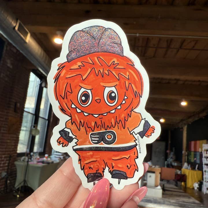 broad street 'bubu gritty glitter sticker för wholesale av Square Peggy