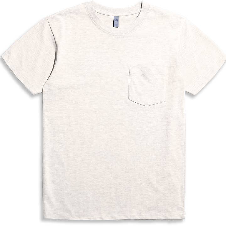 Adult Short Sleeve Pocket Tee - PFD (MSPT-220 PFD) for wholesale by JS7 Apparel