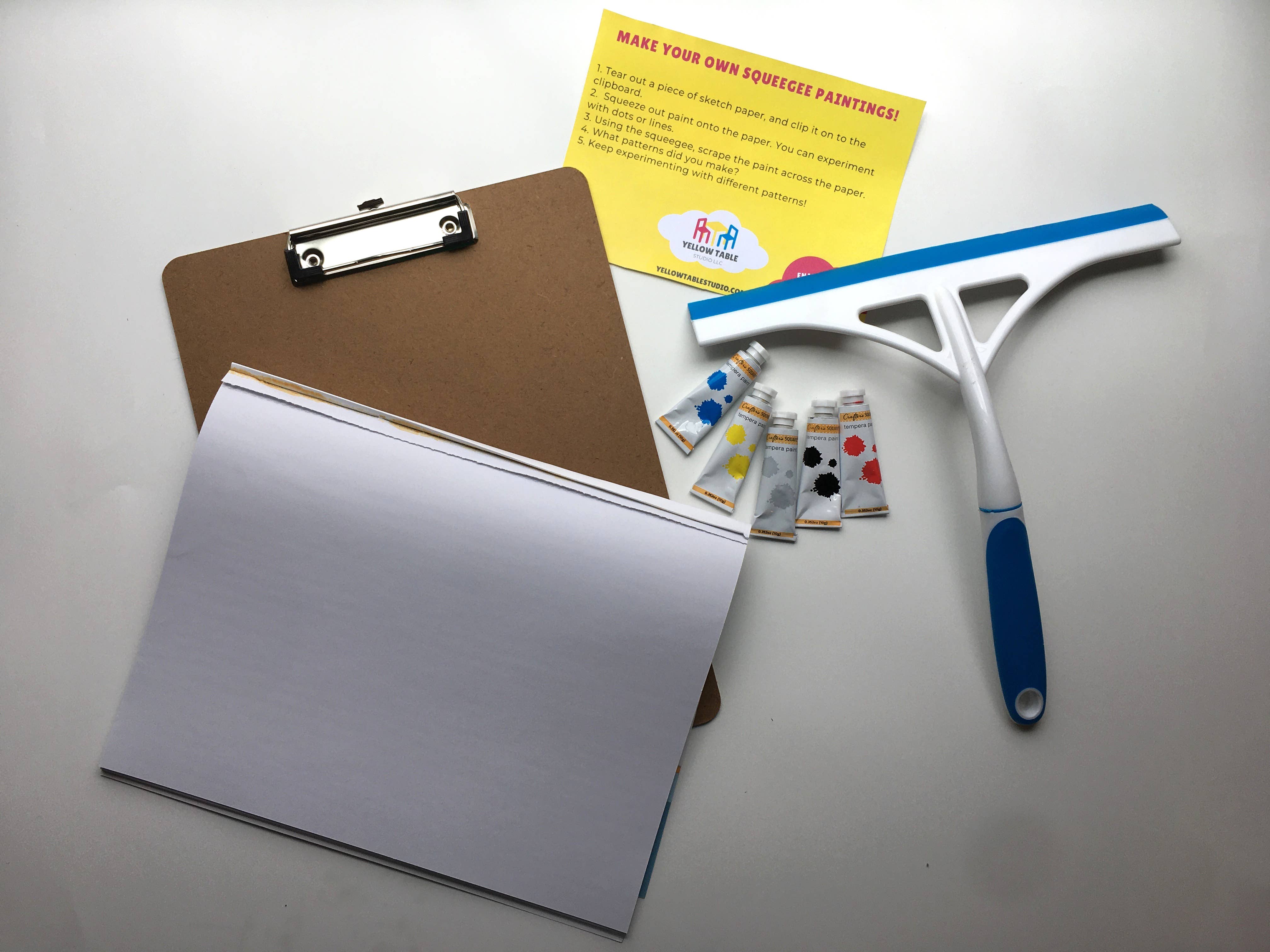 Yellow Table Studio LLC - Vendita all'ingrosso Kit per lavoretti fai da te - Bambini - Kit per dipingere/Scrape Art6