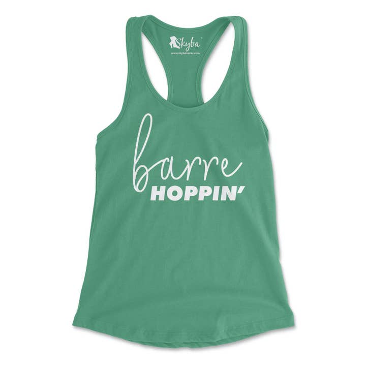 Skyba - Wholesale Tank Top - Women's - Barre Hoppin' - Women's Slim Fit Tank1